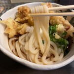 たけうちうどん店 - 特徴的な食感のうどん！とり天もサクサクジューシー♪