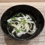 虹吉 - お椀（のれそれ 鰹節の出汁）