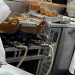 とんかつ いちかつ - 温度の違う鍋で二度あげです。