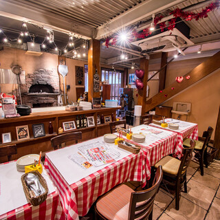 明るくアットホームな店内で♪