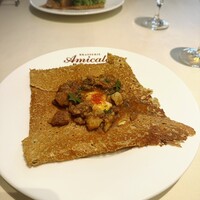 ブラッスリー アミカル - 和牛スジ煮込みガレット