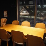 野乃鳥 なんば堂 - 店内（テーブル席）