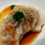 炭火焼肉 久 - 秋田牛の水餃子