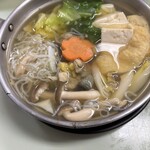 鯉とうなぎのまるます家 - すっぽん鍋９５０円