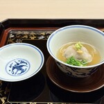 片折 - 加賀蓮根 甘鯛 菜の花