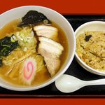 中華そば すみか - 中華そば・半炒飯