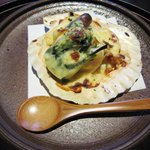 乃上 - （温物）帆立貝のグラタン