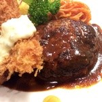 キッチンスズキ - ハンバーグ