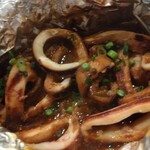 炉端のユーカラ - イカぽっぽ焼、濃厚で美味い
