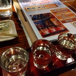 炉端のユーカラ - 飲み比べ780円