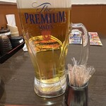くれおーる 道頓堀店 - 生ビール大@858円