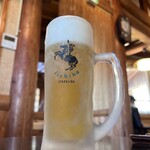 和食処 山女魚 - 生中660円