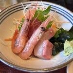 和食処 山女魚 - スーパージャンボ海老フライ御膳3300円
