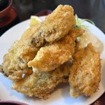 和食処 山女魚 - カキフライ御膳1760円
