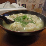 上海わんたん・食彩厨房 - 上海わんたん＠椎茸・海老ミックス（４＋４個）