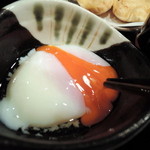 極浄うどん うだま - 2014.7とり天ざるうどん温泉玉子トッピング