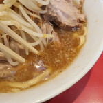ラーメン二郎 - スープ