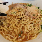 ラーメン二郎 - 赤酢投入～♪