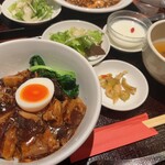 あひるの台所 二子玉川本店 - 魯肉飯セット