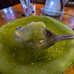 果実香 - 果肉とクラッシュアイスが入ってます！