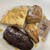 パン工房BEKERI - 料理写真:フォカッチャ、クランベリーチョコ、レモンスコーン、アールグレイホワイトチョコ
