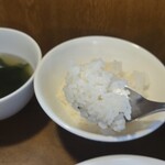 キッチン ブルー グローブ - ご飯（サービスです、いつもありがとう）