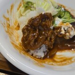 キッチン ブルー グローブ - ストロガノフをいただきます