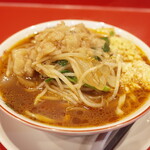 大阪スタミナらーめん アブラカラメ - スタミナらーめん９５０円