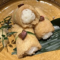 対馬のどぐろとイカ活き造り 博多 魚蔵 都ホテル店 - 