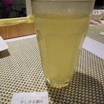 らぁめんや やしげる - 【再訪】やしげる割り(焼酎煮干しスープ割り)