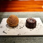 蒼 - どちら美味しいですが、私は特にシュークリームが大好き。当然の腹パン状態なのですが、すぐに食べたいのです(^^)