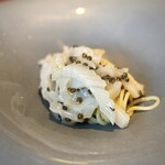 蒼 - 泥障烏賊は、サーヴのタイミングに合わせて〆ているという鮮度の良さ♪
      キャビアは、烏賊のワタのような深みを出すイメージとのことですが、まさに！です(^^)