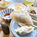 台湾茶専門店ランプ屋 - ギョーザベースさんの水餃子
皮も具材も、すごく美味しいです♬
