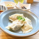 台湾茶専門店ランプ屋 - 水餃子
※ギョーザベースさんの餃子を使われてます