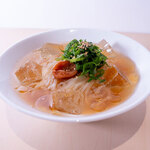 宴会焼肉 仁と肉 - 梅しそ冷麺