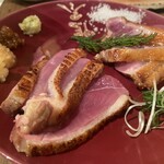 炭火焼き鳥 鴨尽 - 