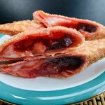 マクドナルド - 料理写真:official餅断面図①