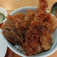 北新地 天富 - 海老天丼