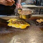 鉄板 さはら - すじコン焼き