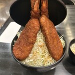 ガロ - ミックス丼（並盛り）