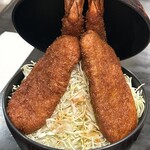 ガロ - ミックス丼（並盛り）