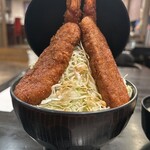 ガロ - ミックス丼（並盛り）