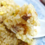 元華 - ちょっと甘い味がするのは、油（脂）がラードのせいじゃないか