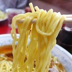 元華 - 中太の平打ち麺