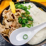麺紡 - 肉とろろぶっかけ