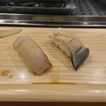 あたぼう鮨 - 平目＆⭐️ホッキ貝