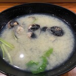 あたぼう鮨 - お椀（この日はしじみ）