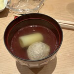 浅草壽司清 - マグロのつみれ汁