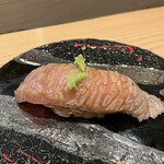 浅草壽司清 - カマトロの炙り