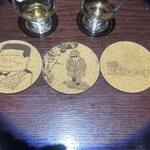 BAR レモンハート - 漫画レモンハートのマスターとメガネさんのコースター